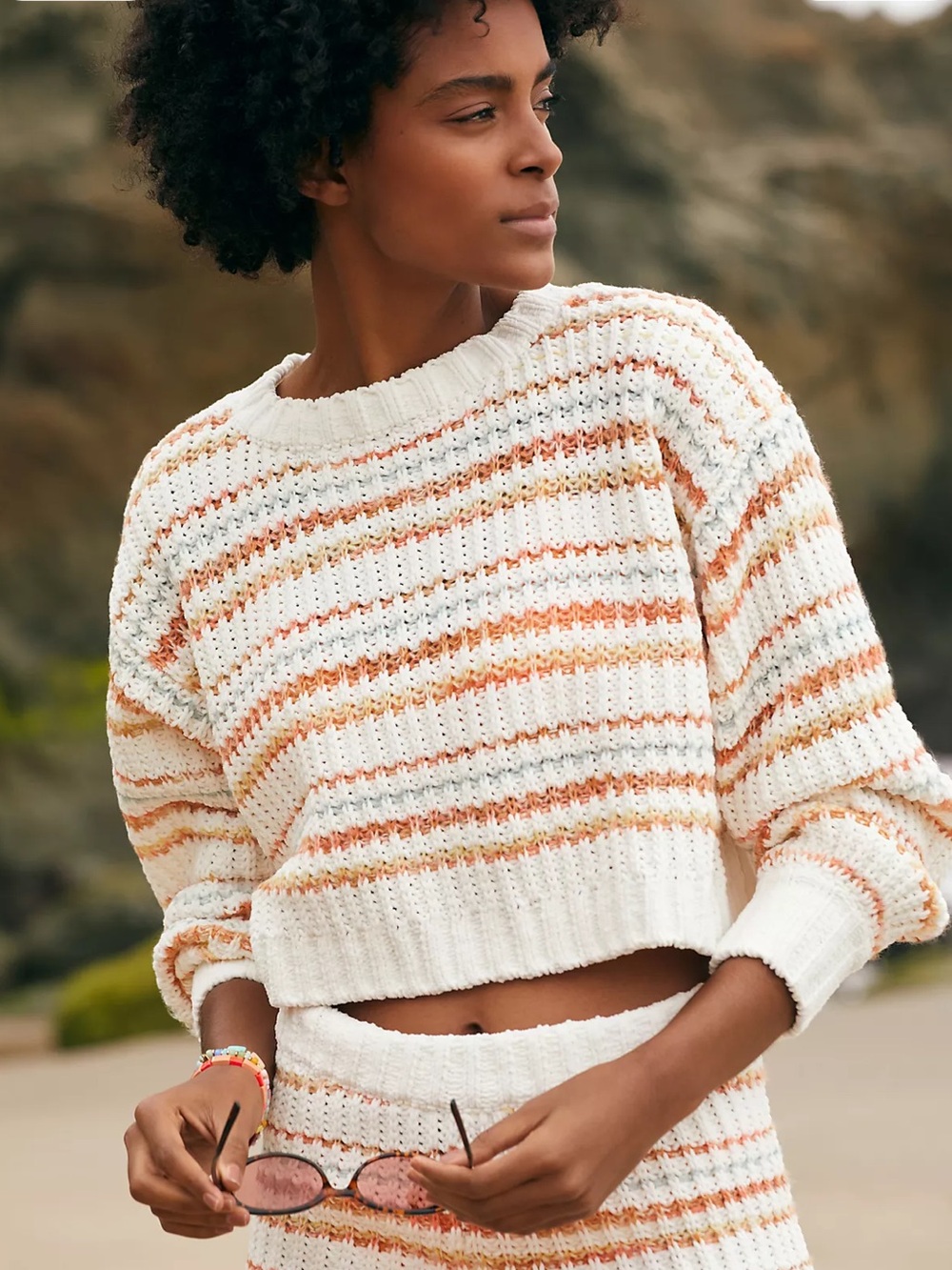 L*SPACE beach pullover .